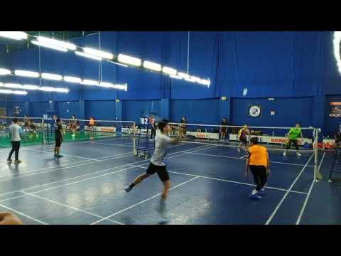 Badminton Muhibbahteam Men's Double Sparring - Bang Chik / Yi Hern Vs Redza / Gary
