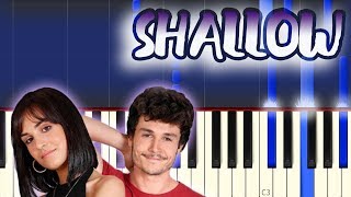 Natalia Lacunza y Miki - Shallow | Piano Tutorial / Cover | OT 2018