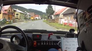 Onboard Barum Czech Rally Zlín 2014 Votápka-Oral Trabant 800 RS RZ4 Troják