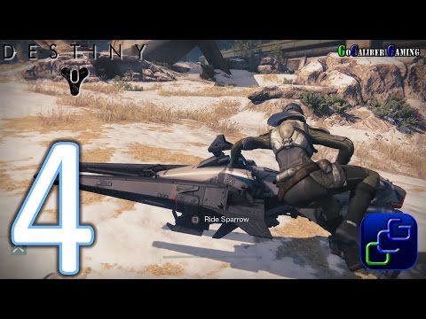 DESTINY PS4 Walkthrough - Part 4 - Level 4 Story: The Steppes - Old Russia, Earth