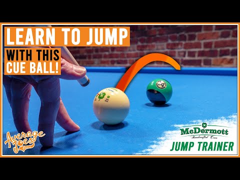 Learn to JUMP with this Cue Ball!  |  McDermott Jump Trainer Review!