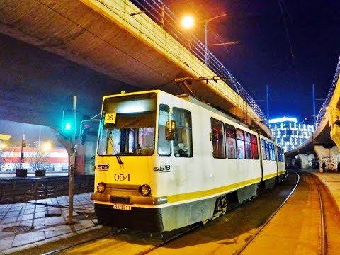 Cab View Linia  35 : Depoul Militari - Gara Basarab ( Bucuresti )