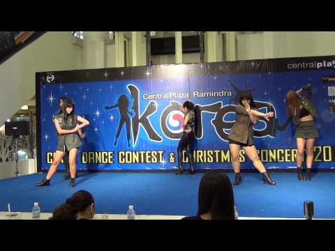 121222 Chatime cover 4Minute @Central Ramindra Korea Cover Dance Contest 2012(Audition)