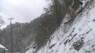 preview picture of video 'Bramwell Outskirts Rt.52 Snow'