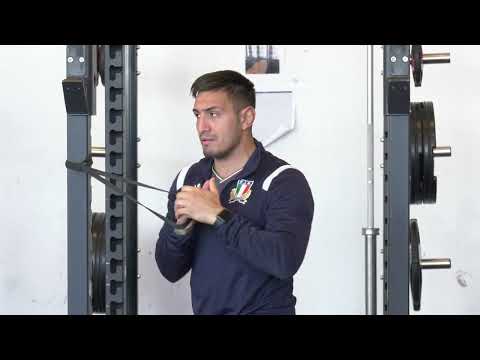 Rugby, 6 nazioni, Francia-Italia, l'allenamento indoor e in palestra degli azzurri