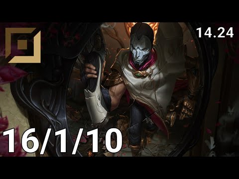 Jhin ADC vs Samira - EUW Master | Patch 14.24