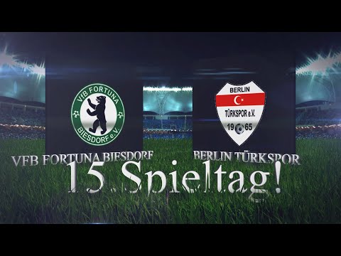 [15 Spieltag/Berlin-Liga] VfB Fortuna Biesdorf - Berlin Türkspor