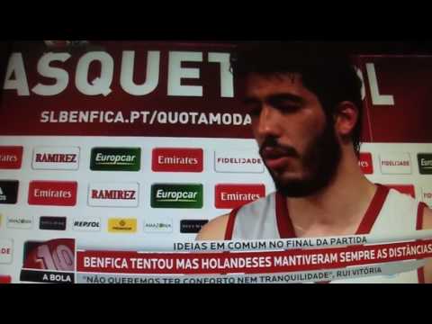 Basquetebol: SL BENFICA 82 - 94 Donar Groningen