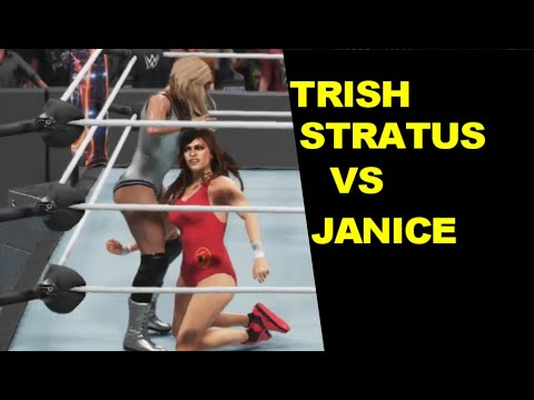 WWE 2K19 Trish Stratus vs Janice - Knockout Match