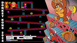 Donkey Kong 2024 (Captured on actual hardware) - Quick Look - ZX Spectrum