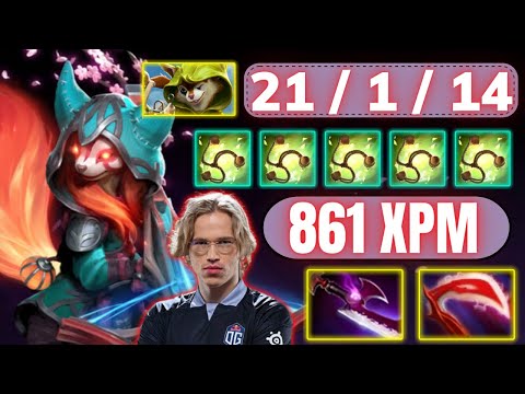 🔥 TOPSON Hoodwink 21 KILLS Midlane Highlights 🔥 861 XPM EZ For Topson - Dota 2