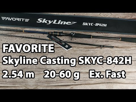 Спінінг Favorite Skyline Casting SKYC-842H 2.54m 20-60g Ex.Fast