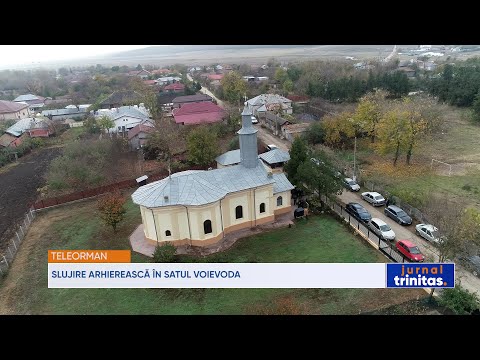 Slujire arhierească în satul Voievoda