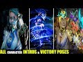 Mortal Kombat 11 Showcase All Character Intros Victory Poses MK11