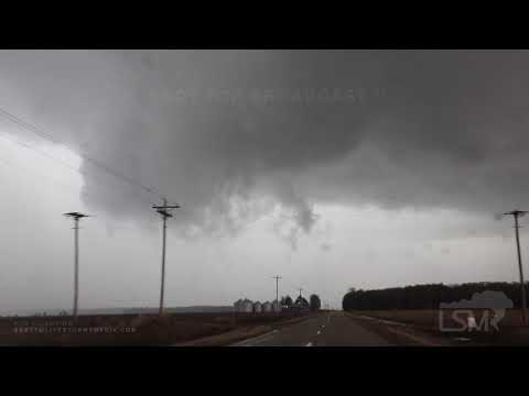 03-27-2021 Gilmore, AR - Tornado and Extremely Close Lightning