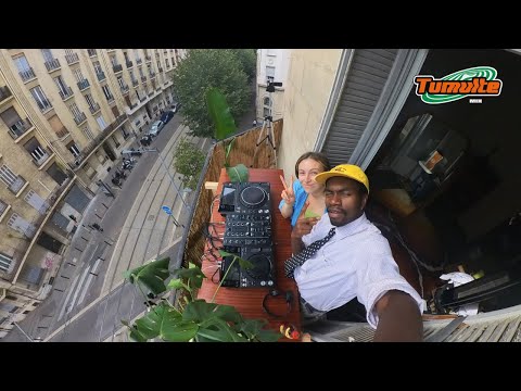 Ghetto tech mix, Electro mix, Breaks mix and more - Tumulte mix #1 - DJ set sur le balcon