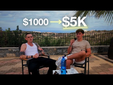 How Finley went from 12-hour construction shifts → $5K/mo