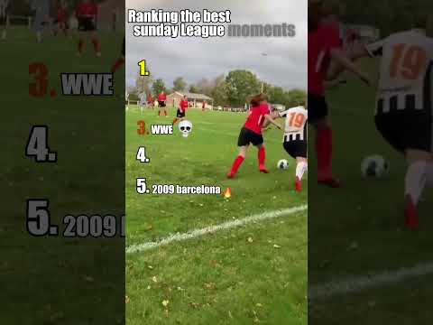 Ranking the best Sunday League Moments! 😂⚽️🔥