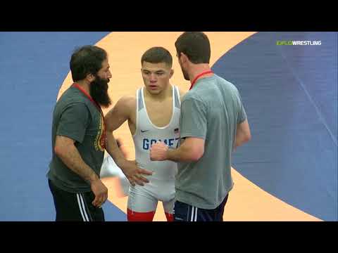 2018 FS WTT Challenge/UWW Juniors 61 1 Of 3 - Austin Gomez (C-RTC) Vs. Vitali Arujau (NYAC).mp4