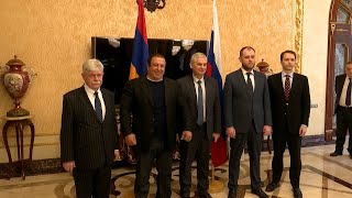 Գագիկ Ծառուկյանն ընդունել է հայ-ռուսական համաժողովի բարձրաստիճան հյուրերին