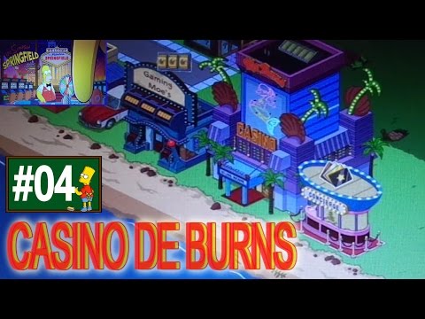 Los Simpson Springfield "Casino de Burns - Cap. 4 - El Kiosco del conserje del casino" por Tony