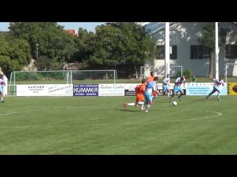 Dominik Heinrich erzielt den Führungstreffer zum 0:1 (29.Minute)