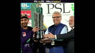 PSL vs IPL | Who is better Indian Premier League or Pakistan Super League?? #shorts