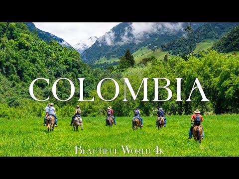 Colombia 4K - A Tropical Paradise Hidden Between Lush Jungles & High Peaks - Relaxing Music