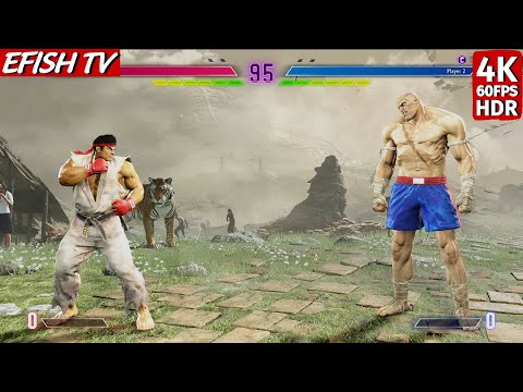 Ryu vs Sagat (Hardest AI) - Street Fighter 6