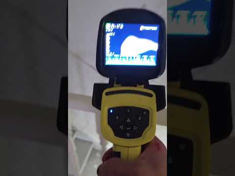 איתור נזילה בדירה באמצעות צילום תרמי