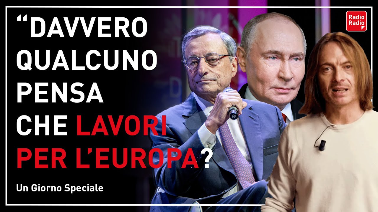 "ORA CAPITE PER CHI LAVORA DRAGHI?" ▷ CROLLA IL CASTELLO DI CARTA DELLE SANZIONI UE | G. Bianchi