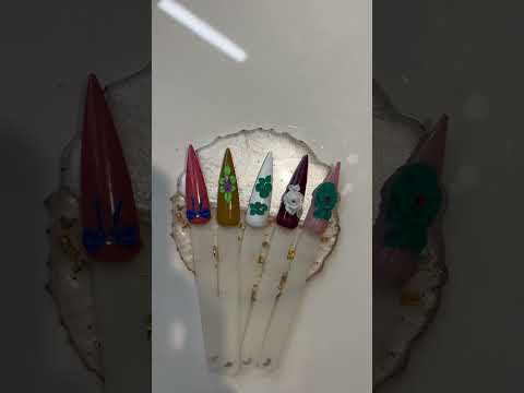 Unleash the 3D magic🪄✨… 3D nail art deaigns🌺🎀