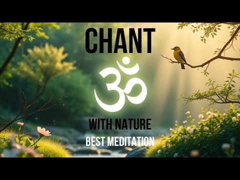 Om Chant With Bird Music | Om Chant With Nature Sounds | Om Meditation With Bird Sounds | Om Chant