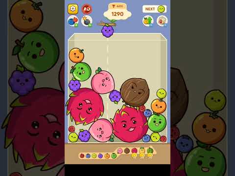 "🍇Merge Till WATERMELON! 🍉 Ultimate Fruit Fusion! #gamingshorts”🥭🍊