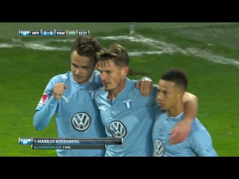 Rosenberg dundrar in 2-0 till Malmö mot Hammarby - TV4 Sport