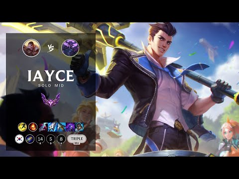 Jayce Mid vs Kassadin - KR Master Patch 12.11