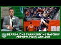 Bears-LIons Thanksgiving Preview, Picks, Analysis I Pick Six Podcast