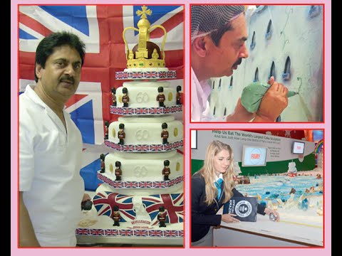 Kulwinder Kumar Pole, Famous Cake Maker of London on Ajit Web TV.