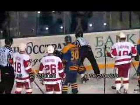 Vityaz - Khimik hockey fight