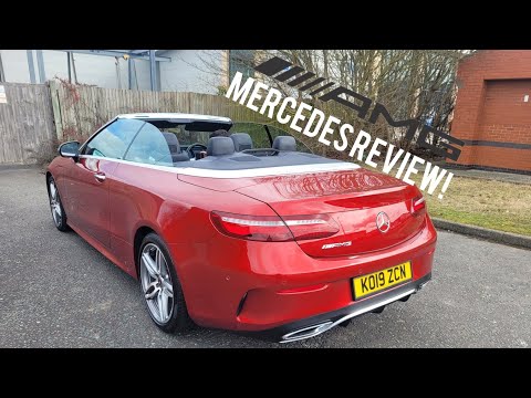 Mercedes E class convertible review! Going in depth on the exterior and interior!