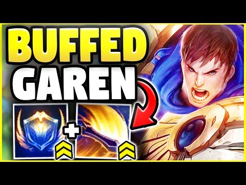 THESE NEW GAREN BUFFS WILL MAKE HIM 100% BROKEN IN TOP LANE! (NEW RUNES ARE BUSTED)