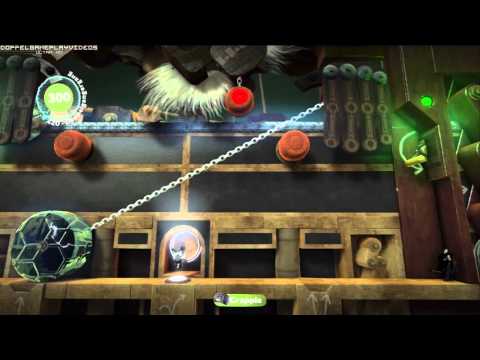 LittleBigPlanet 2 Walkthrough #6 - DaVinci's Hideout - Final Test + Our Newest Member [ACED]