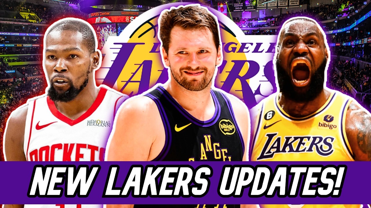 New Lakers UPDATE on Luka Doncic + Update on Kevin Durant Injury! | Lakers vs Rockets Preview!