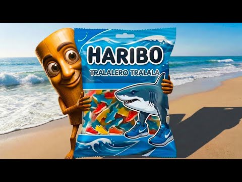Tung Tung Tung Sahur made HARIBO Gummy Candy from Brainrot? (Animation Music Video)