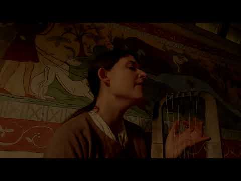 Lyke Wake Dirge (Funeral Folk Song) on Anglo Saxon Lyre / Harp