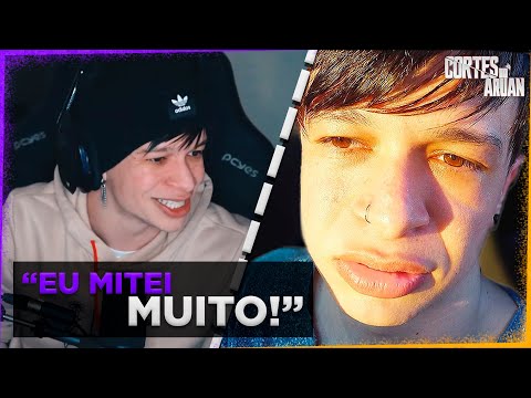 ARUAN REAGE A DESCULPA, DE VERDADE (ARUAN FELIX) - Cortes do Aruan