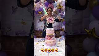 Beautiful butterfly cake#  happiness#cake idea#🥰🥰🥰🥰🥰🥰🥰🥰