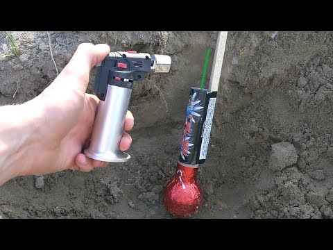 Lighting Fireworks Underground!