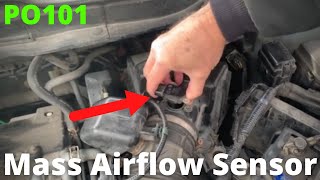 How to Clean or Replace Mass Airflow Sensor Honda CRV