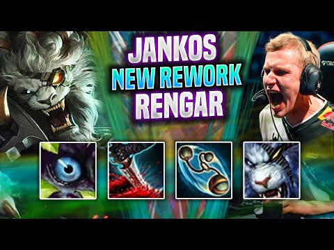 JANKOS IS A BEAST WITH RENGAR NEW BUFFS! - G2 Jankos Plays Rengar Jungle vs Graves! | Season 2022